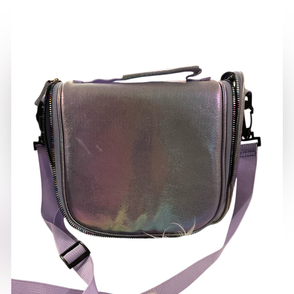 Iridescent Purple lunch bag. New